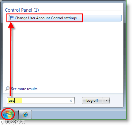 Windows Vista Stop User Account Control