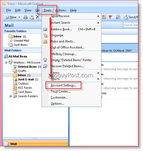How To Add Additional Mailbox to Outlook 2007 - 20