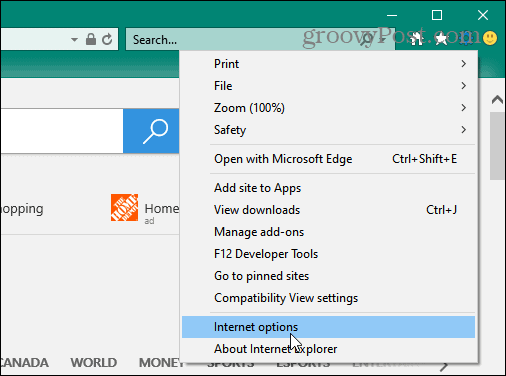 Automatically Clear Internet Explorer 9 or 10 Cache and History at Exit - 25