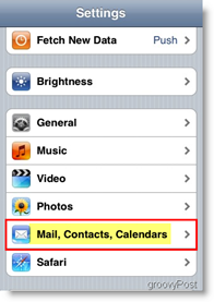 How To Sync iPhone  iPod Touch Email Calendar and Contacts with Google - 62