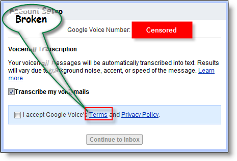 GrandCentral Upgrade to Google Voice FINIALLY  - 85