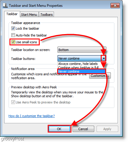 Customize the Windows 7 Taskbar for a Classic XP Look - 45