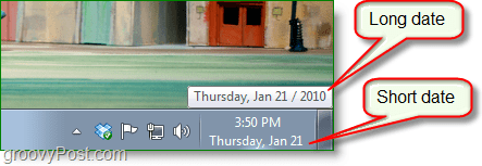 How To Change The Windows 7 Taskbar Date Display Format - 57