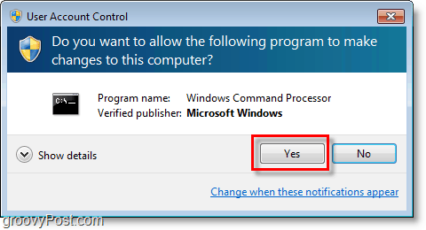Windows 7 screenshot -go through cmd admin uac