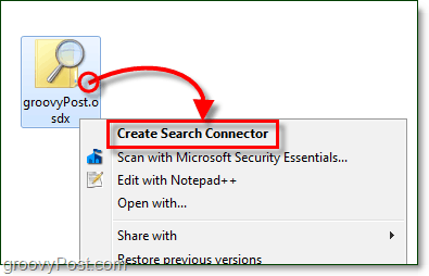 How To Create a Custom Windows 7 Federated Search Connector - 55