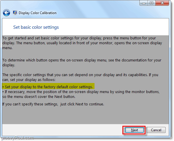 How To Calibrate the Screen Color of Windows 7 Using dccw exe - 54