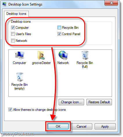 How To Add or Remove System Icons To The Windows 7 Desktop - 65