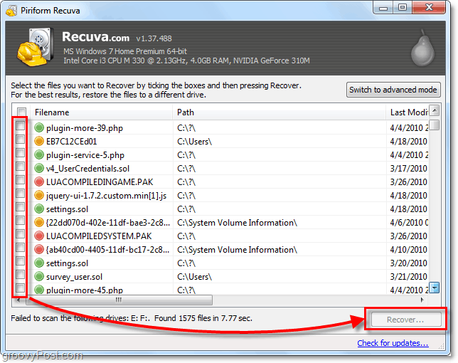 How-To Easily Recover Or Wipe With Recuva