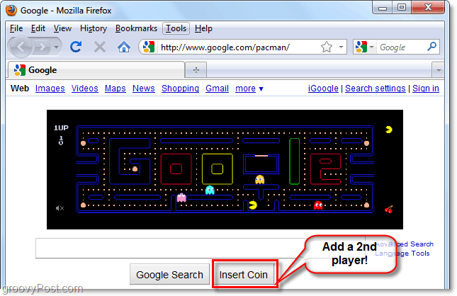 Pacman Becomes A Permanent Google Resident - 8