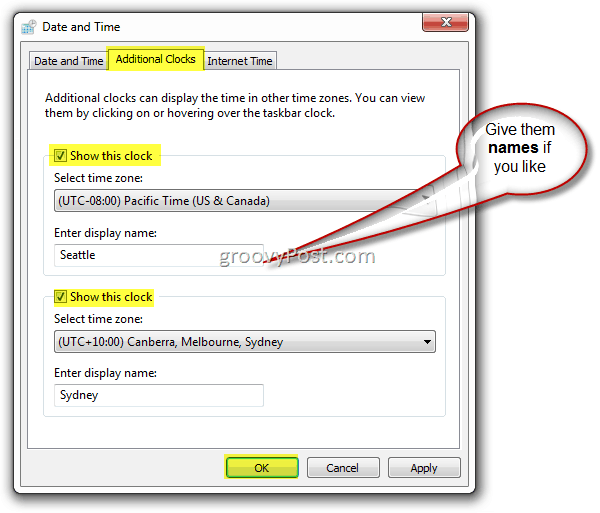 How to Add Extra Clocks   Time Zones to Windows 8 or 7 Taskbar - 30