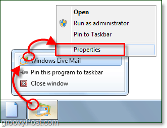 How To Hide Windows Live Mail As A Minimized System Tray Icon In Windows 7 - 61