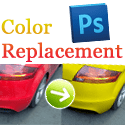 Color Replacement with Adobe Photoshop