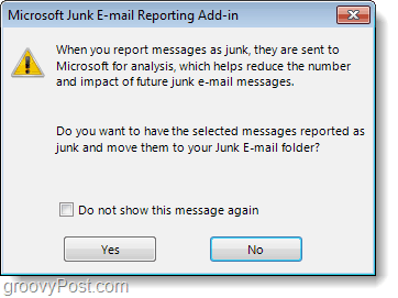 Help Microsoft Take A Bite Out Of Spam With The Junk Email Reporting Tool - 17