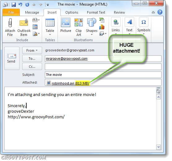 How To Increase Outlook 2010 Attachment Size Limit - 88