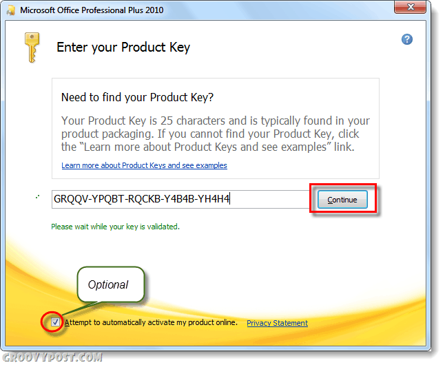 How To Change Microsoft Office 2010 Product Keys