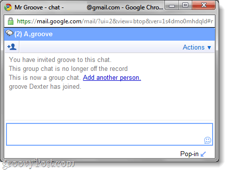 group chat in gmail chat