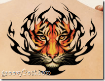 photoshop tattoo end effect