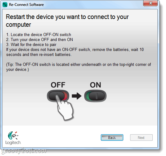 How To Reconnect Your Wireless Logitech Mouse - 2