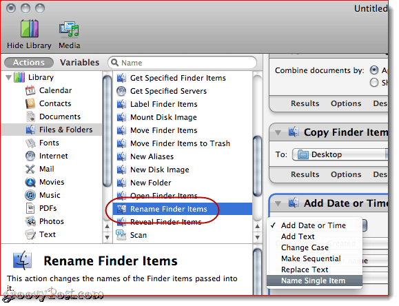 Use Automator To Combine Text Files Into One