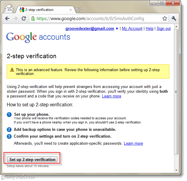 How to Enable Two Factor Authentication for Your Google Account - 68