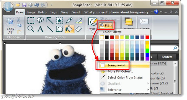 Handle Background Transparency in Snagit Editor Like You Would in Photoshop - 24