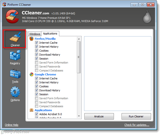How to Create a History and Evidence Erase Button to Make CCleaner Run Quietly in the Background - 41