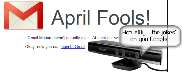 Google s April Fools  Gmail Motion Prank is  Kinected  to Reality - 18