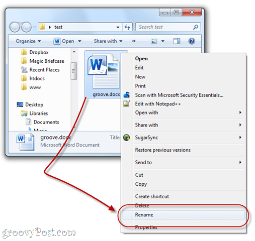How to Explore the Contents of a  docx File in Windows 7 - 23