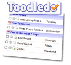 How to Show Days of the Week in Toodledo - 91