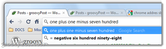 Did You Know  The Google Chrome Address Bar does Math  - 93