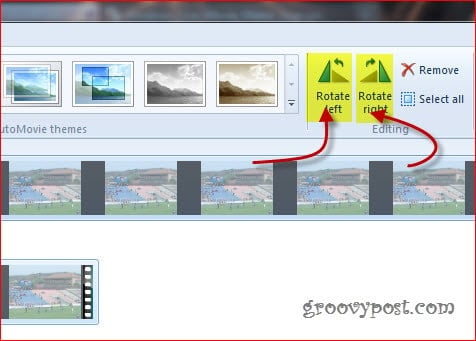 How to rotate a movie file in Windows Live Movie Maker - 79