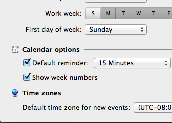 gesmolten op tijd piloot How to Add Week Numbers to Outlook 2011 Calendar for Mac