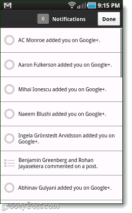 Google   Plus  for Android Screenshot Tour - 39