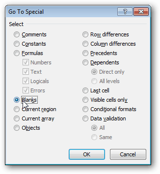 Remove Empty Cells in Excel 2007 or 2010 Spreadsheets - 62