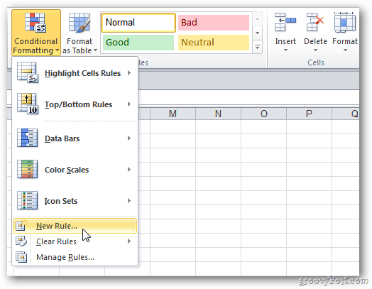 Microsoft Excel  How To Alternate the Color Between Rows - 72
