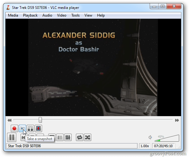Take Screen Snapshots in VLC Media Player - 42