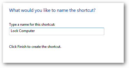 Windows 7  Create a Shortcut to Lock Your Computer - 46