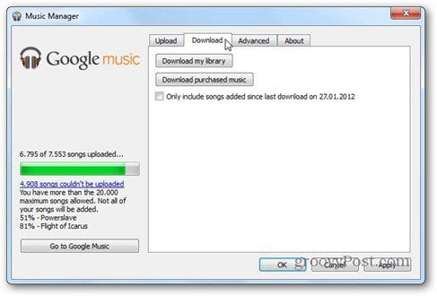 Google Music  How to Download Your Music - 35