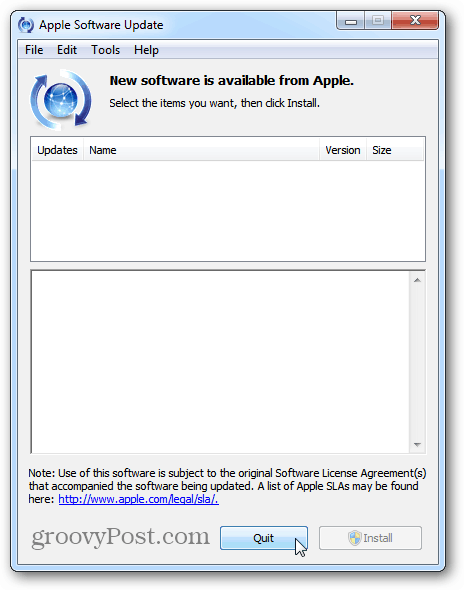 How To Ignore Apple Updates in Windows - 79