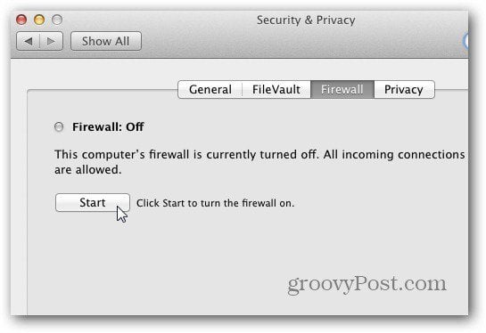 Enable the OS X Software Firewall - 32