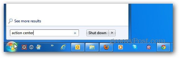 Windows 7   Disable the Firewall Notification - 87