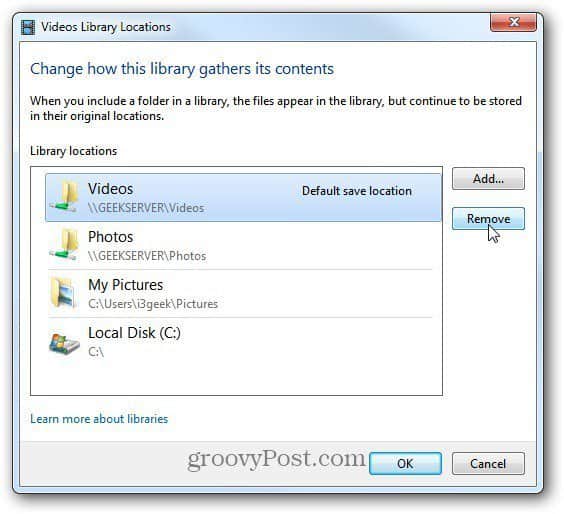 add or delete folders