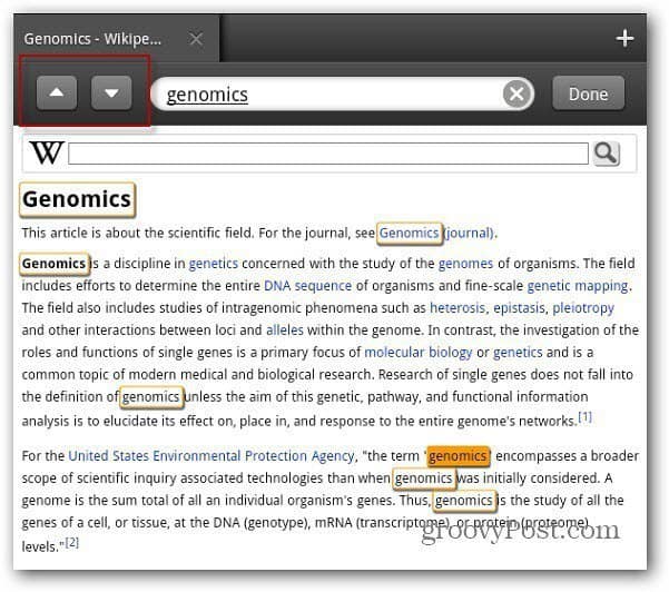 Kindle Fire Silk Browser  Search for Specific Text on a Webpage - 56