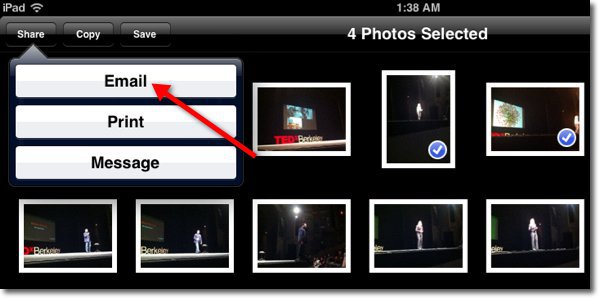 How To Email Multiple Photos on an iPhone and iPad - 86