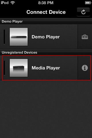 Use iOS Media Remote App for Sony Streaming Player  SMP N200  - 29