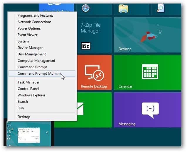 Add Administrative Tools to Windows 8 Start Screen - 66