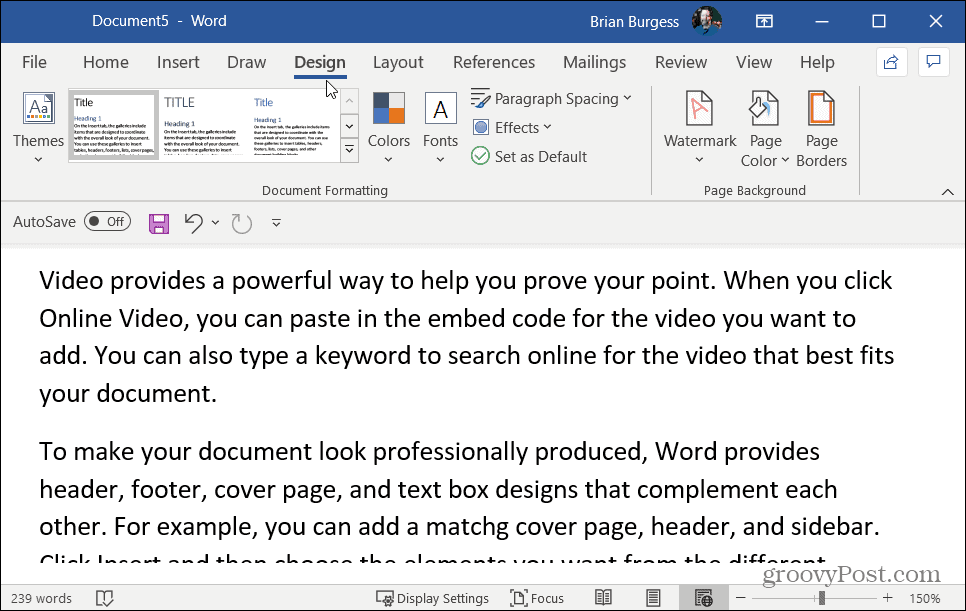 How to Add Background Color To Any Word Document - 16