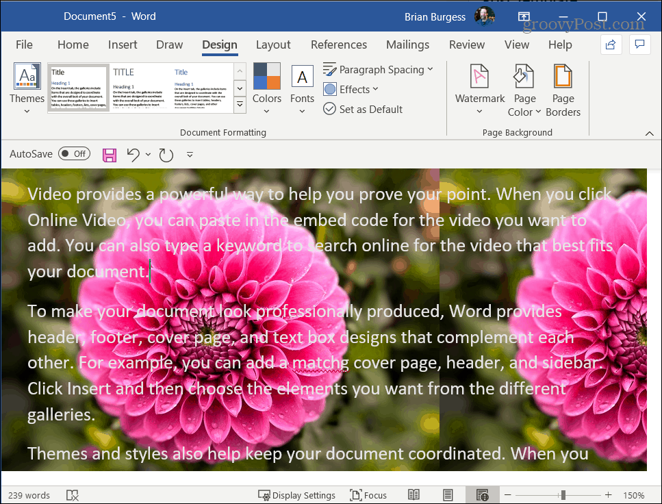 How to Add Background Color To Any Word Document - 13