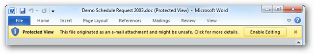 Disable Protected View for Outlook Attachments - 49
