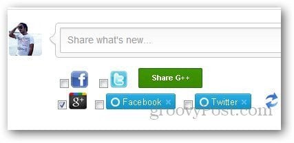 Integrate Facebook and Twitter in Google  - 93